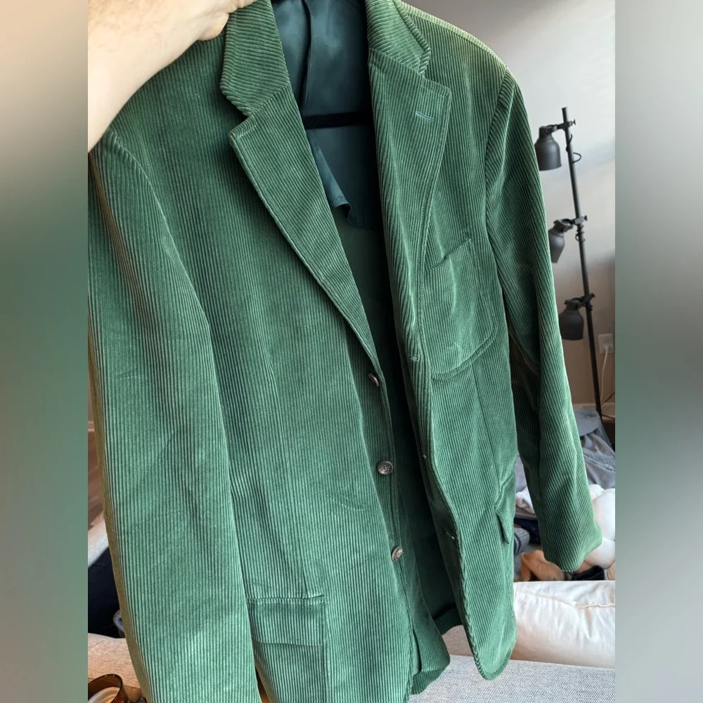 Ralph Lauren Forest Green Corduroy Jacket - Picture 1 of 9